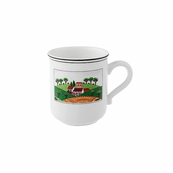 Villeroy & Boch Becher "Kaffeebecher Dörfchen Design Naif 300 ml bunt" günstig online kaufen