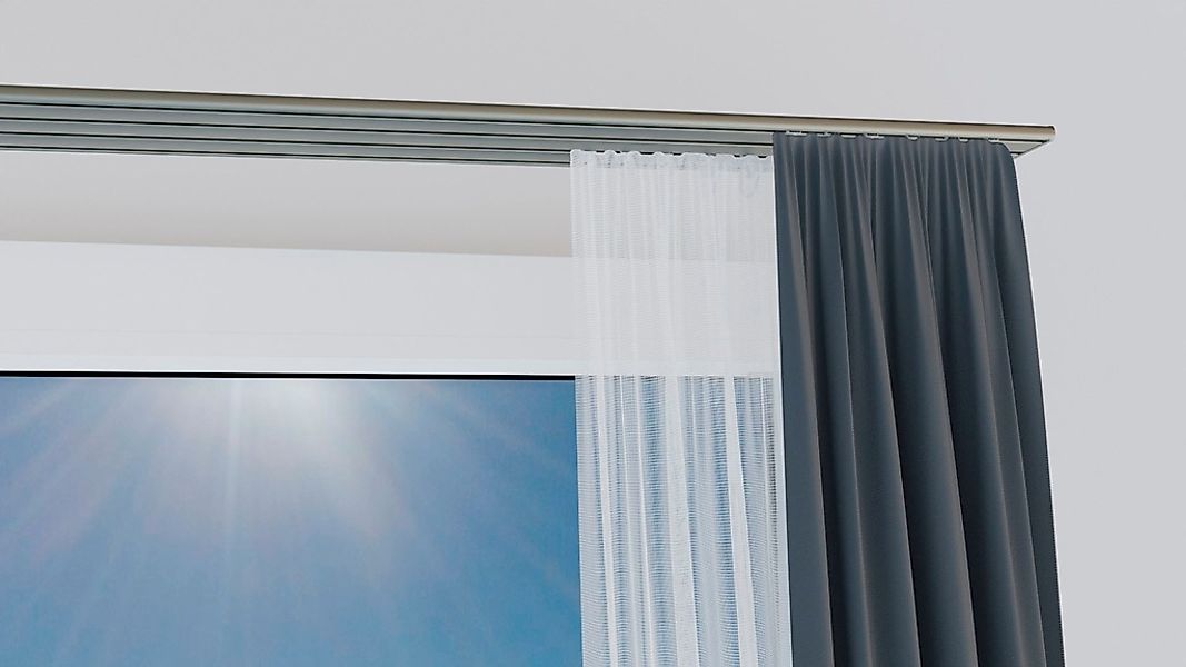 my home Gardinenschiene »Tanbul«, 4 läufig-läufig, Fixmaß günstig online kaufen