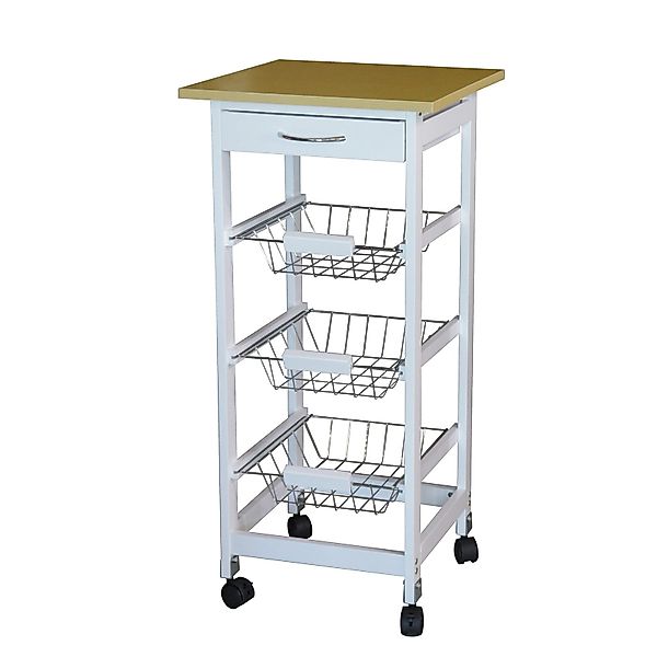 HTI-Living Servierwagen Servierwagen Small Blanca, (Stück, günstig online kaufen