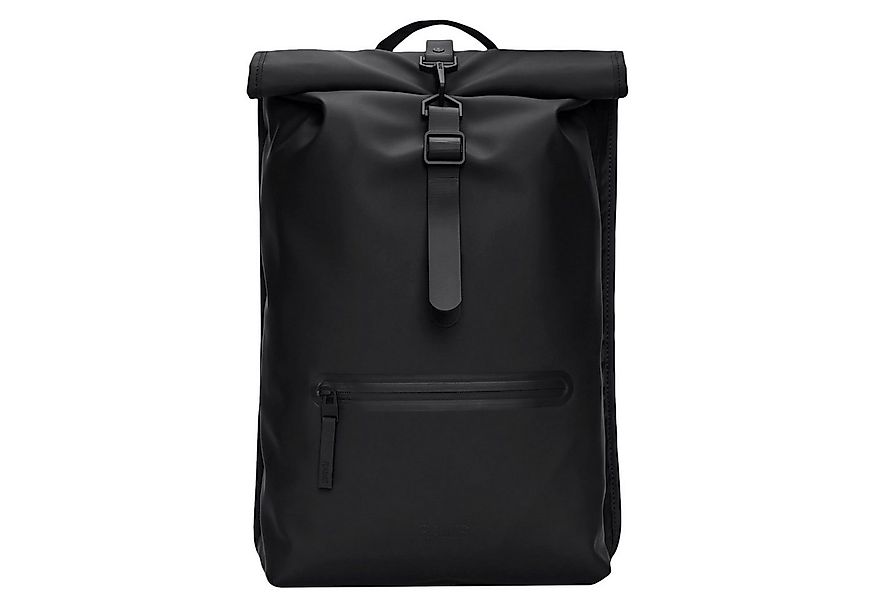 Rains Rucksack Rolltop - Rucksack 16" 48 cm (black) günstig online kaufen