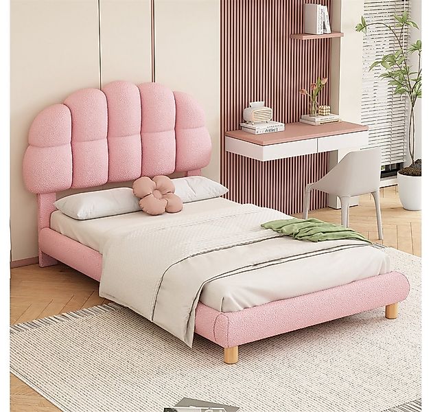 XDeer Polsterbett 90x200cm Einzelbett, Kinderbett, Jugendbett, Robuste Stru günstig online kaufen