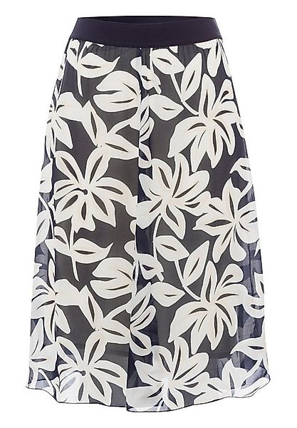 FRANK WALDER A-Linien-Rock mit Schmuckgummi in der Taille günstig online kaufen