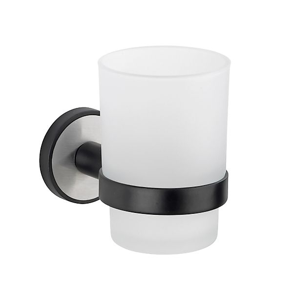 Wenko Zahnputzbecherhalter Udine UV-Loc® Silber Matt günstig online kaufen