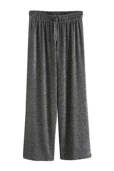 Next Palazzohose Glitzernde Metallic-Hose mit weitem günstig online kaufen