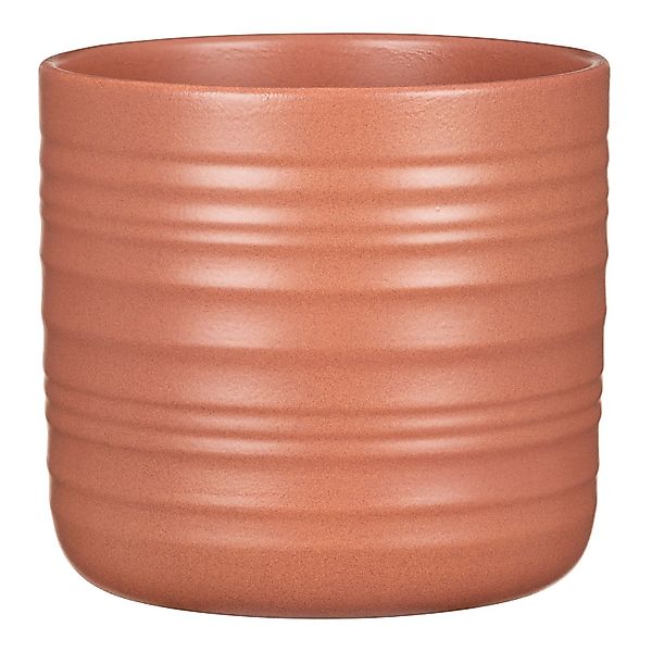 Scheurich Übertopf Cottage 850 Ø 14 cm x 12,8 cm Gebranntes Lehmorange günstig online kaufen