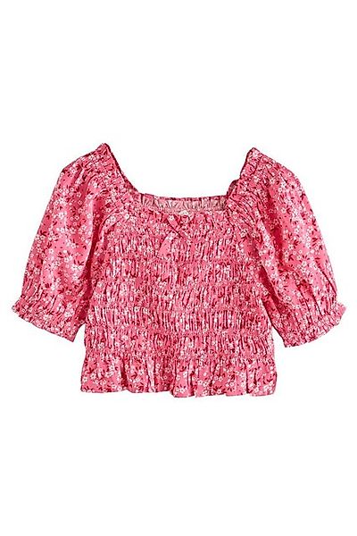 Next Rüschenbluse Gesmokte Bluse (1-tlg) günstig online kaufen