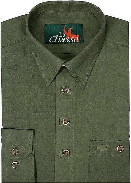 La Chasse® Outdoorhemd Holzfällerhemd Flanellhemd mit 1 geknöpften Brusttas günstig online kaufen