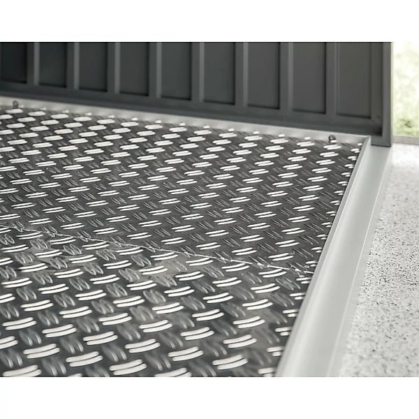 EcoStar Riffelblechboden für EcoStar Kaminholzregale Typ 1 Aluminium günstig online kaufen