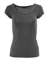 Muse T-Shirt Basic Kurzarm T-Shirt Skinny günstig online kaufen