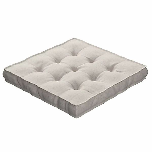 Sitzkissen Jacob mit Handgriff, hellgrau, 50 x 50 x 10 cm, Loneta (133-65) günstig online kaufen