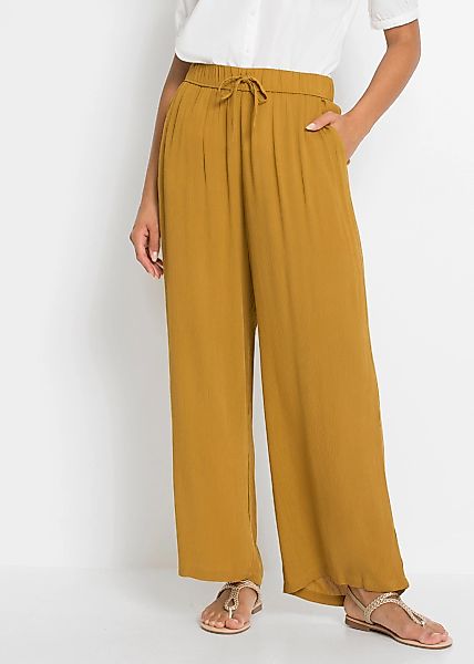 bonprix Marlene-Hose "Marlenehose aus fließender Viskose" aus Viskose, lock günstig online kaufen