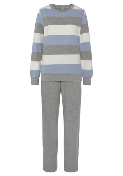 Vivance Dreams Pyjama 2 Stk. tlg., aus weichem Frottée mit Reißverschluss günstig online kaufen