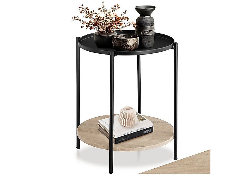 tectake Beistelltisch Sunderland (1-St., 1 tlg), Trendiger Beistelltisch im günstig online kaufen