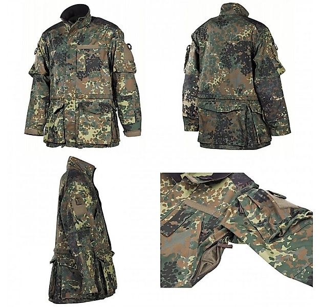 MFH Fieldjacket MFH BW Kampfjacke, Einsatz/Übung, lang, flecktarn - XL Ellb günstig online kaufen