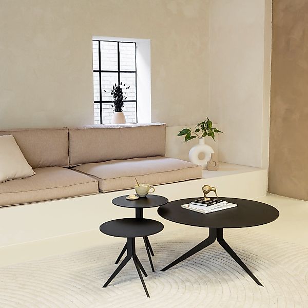 Spinder Design Couchtisch "DALEY" Couchtisch aus Stahl günstig online kaufen