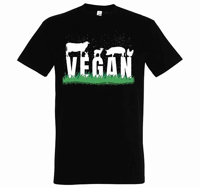 Youth Designz T-Shirt Vegan Herren Shirt mit trendigem Frontprint günstig online kaufen