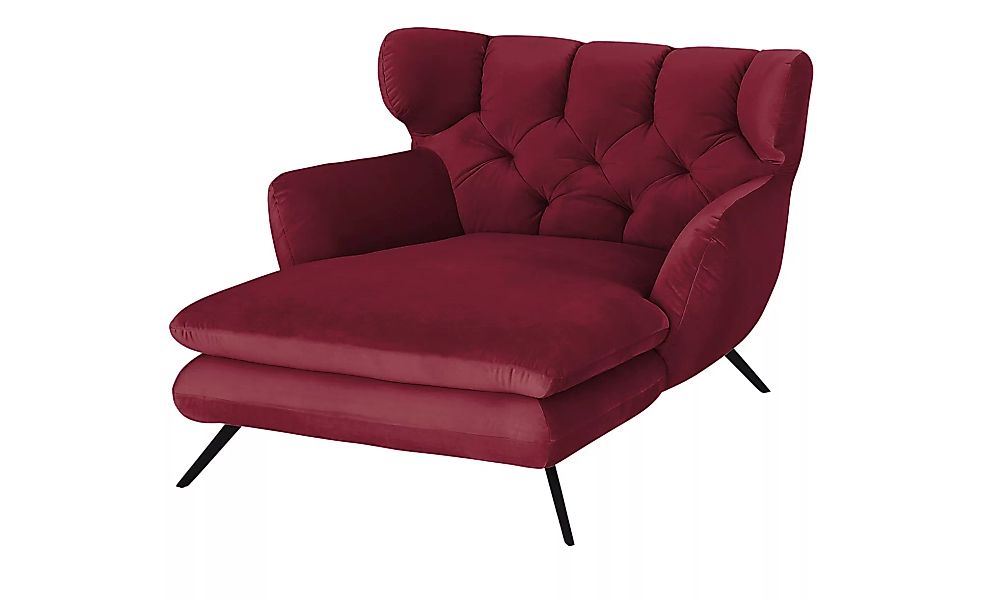 pop Longseat-Sessel  Caldara - rot - 126 cm - 94 cm - 160 cm - Polstermöbel günstig online kaufen