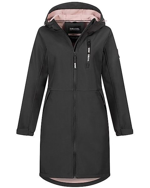 SUBLEVEL Softshelljacke Damen Herbst Winter Jacke Regen Mantel Übergangs So günstig online kaufen