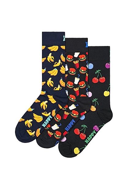 Happy Socks Basicsocken 3-Pack Classic Banana Socks Aus nachhaltiger Baumwo günstig online kaufen