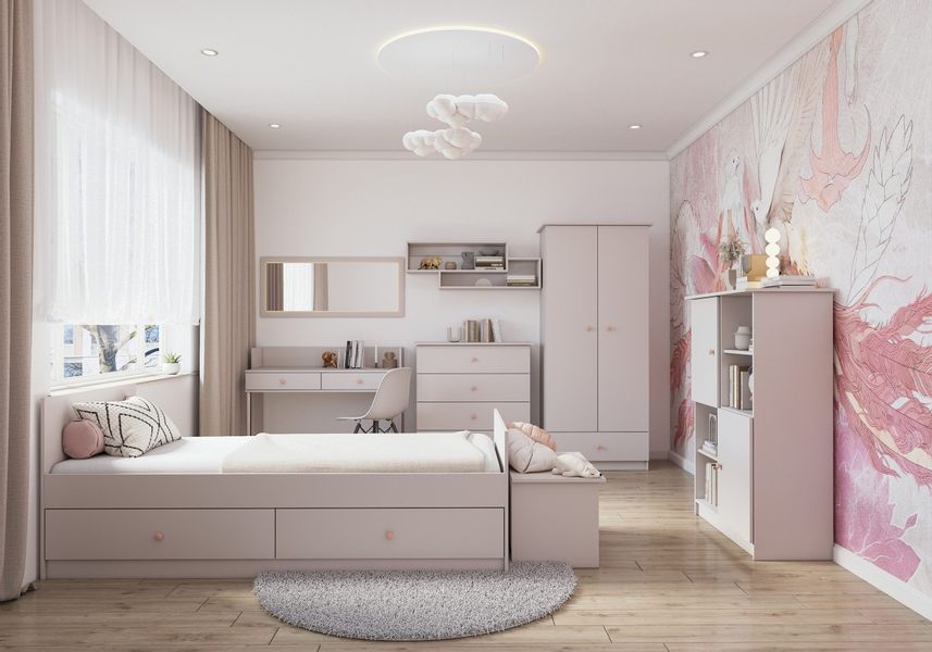 MOEBLO Drehtürenschrank Fizzy (Funktionaler Kleiderschrank für günstig online kaufen