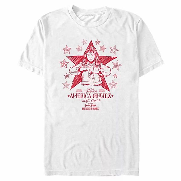 Marvel - Doctor Strange - America Chavez Doodle Chavez - Männer T-Shirt günstig online kaufen