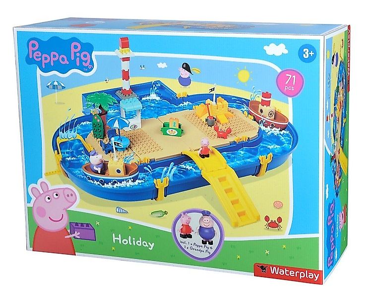 BIG Wasserbahn Spielzeug Garten Waterplay Peppa günstig online kaufen