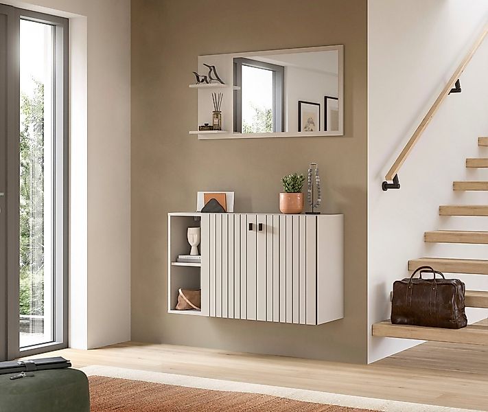 Home affaire Garderoben-Set TATIO, 2-tlg. Garderobenkombination, Breite: 10 günstig online kaufen