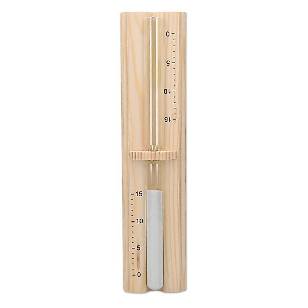 Navaris Wanduhr Sauna Sanduhr aus Kiefernholz günstig online kaufen