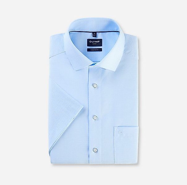 OLYMP Kurzarmhemd Luxor modern fit mit feiner Struktur günstig online kaufen