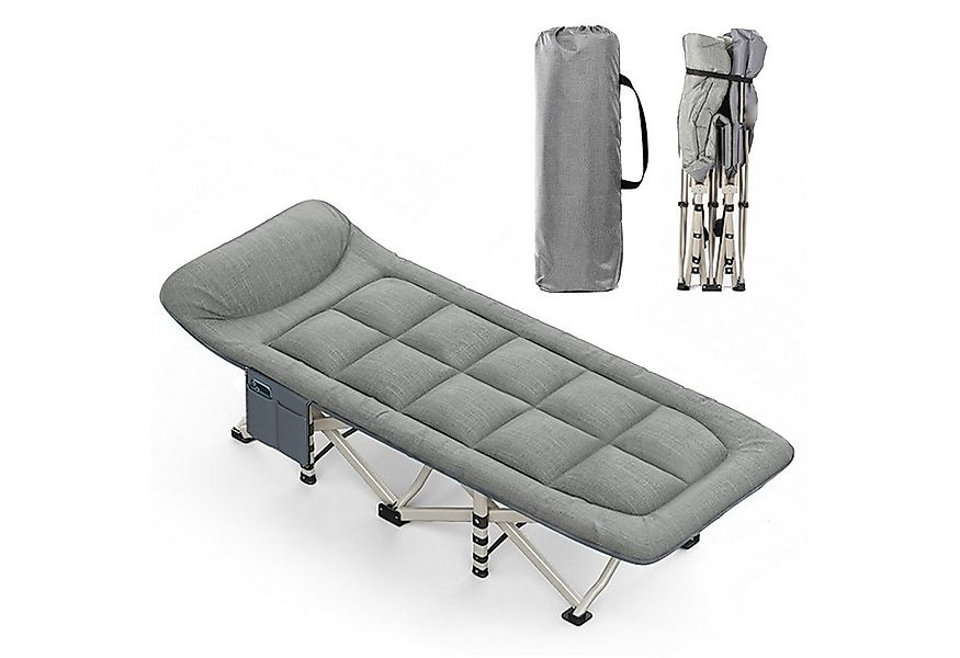 CALIYO Feldbett Campingbett feldbett klappbar, Faltbar Gästebett bis 150 kg günstig online kaufen