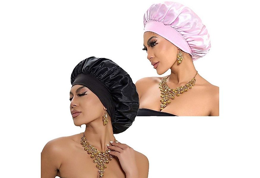 trends for living Duschhaube 2er Schlafmütze Haarhaube Bonnet für Damen Sei günstig online kaufen