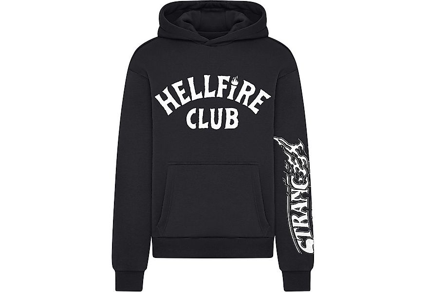 Merchcode Kapuzenpullover Merchcode Stranger Things Hellfire Club Fluffy Ho günstig online kaufen