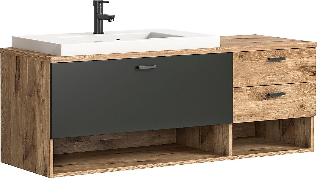 welltime Waschbeckenunterschrank Dolo, Breite 138 cm, günstig online kaufen