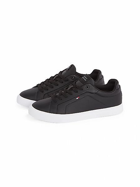 Tommy Hilfiger ICON COURT PINPERF LTH Sneaker, Freizeitschuh, Halbschuh, Sc günstig online kaufen