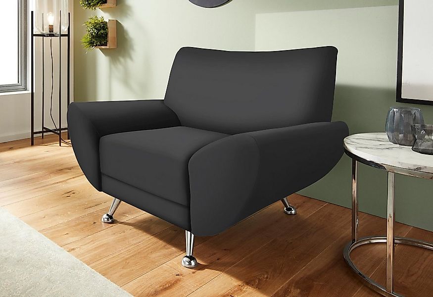 INOSIGN Sessel Saltare elegant und komfortabel, toller Designfuß günstig online kaufen