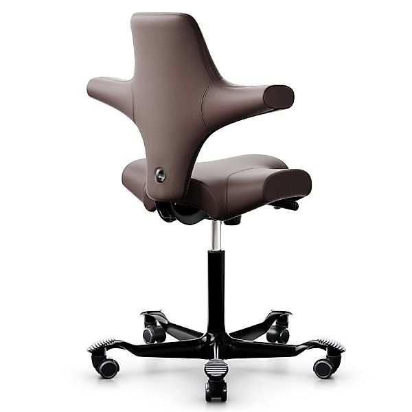 HAG CAPISCO 8106 | Leder braun | Gestell Schwarz günstig online kaufen