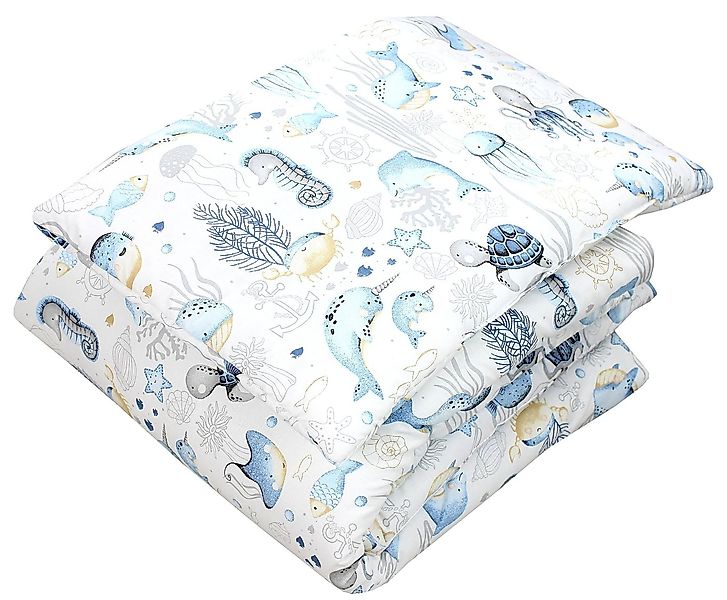 TupTam Kinderbettdecke Kinder Gemusterte Bettdecken Set Ganzjahresdecke Kop günstig online kaufen