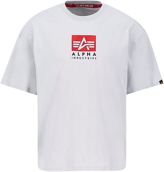 Alpha Industries Rundhalsshirt Satin Logo T günstig online kaufen