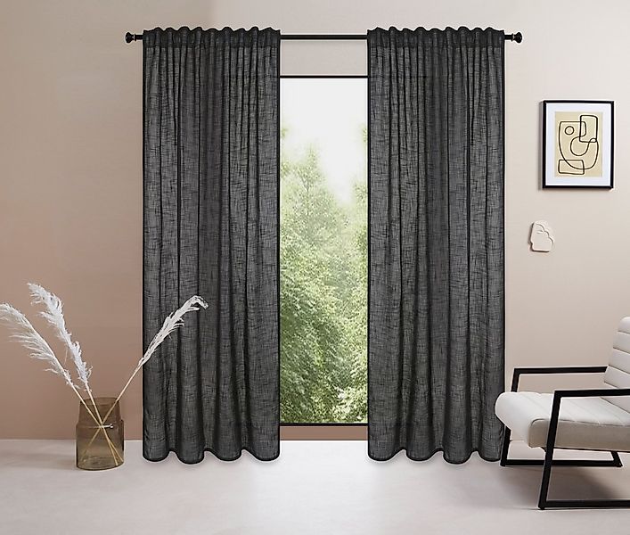 LeGer Home by Lena Gercke Gardine "Marusha" Multifunktionsband 1 Stk. tlg. günstig online kaufen