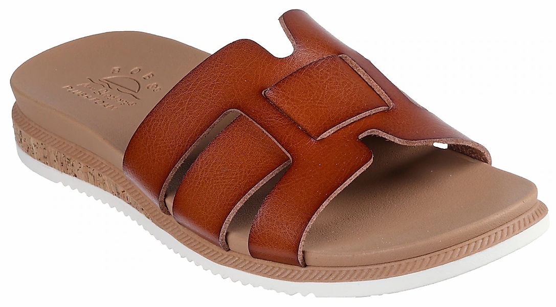 Skechers Pantolette "DESERT KISS LOW-PEAK LOOK", Flats, Sandale mit Fußbett günstig online kaufen