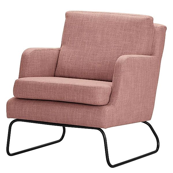 home24 Norrwood Sessel Kopu I Mauve Webstoff 69x74x80 cm (BxHxT) günstig online kaufen