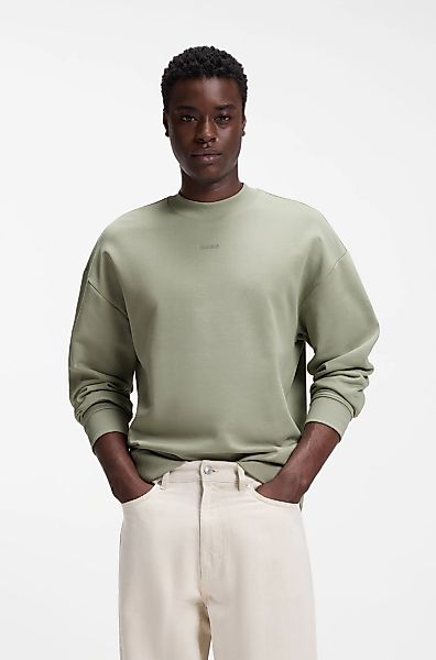 HUGO Sweatshirt "Dapocrew", Rundhalsausschnitt, Relaxed Fit, Logo-Druck günstig online kaufen