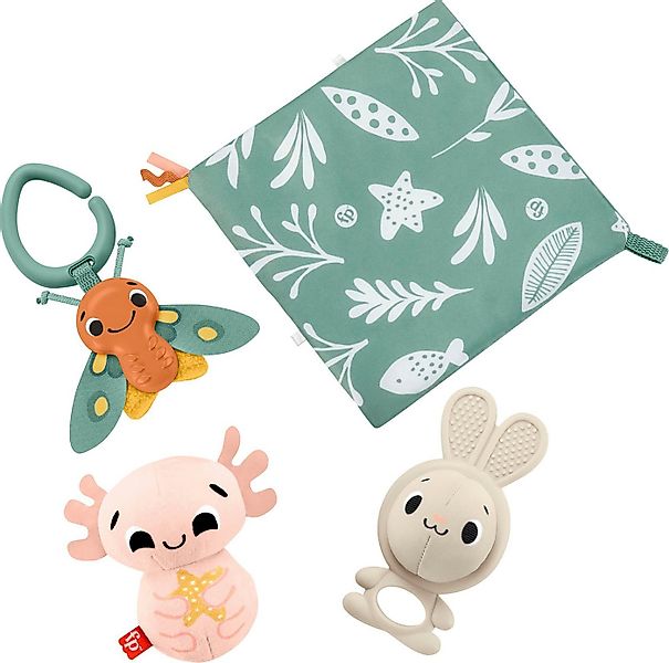 Fisher-Price® Greifspielzeug Geschenkset: Sensorische Erlebnisse (Set, 4-tl günstig online kaufen
