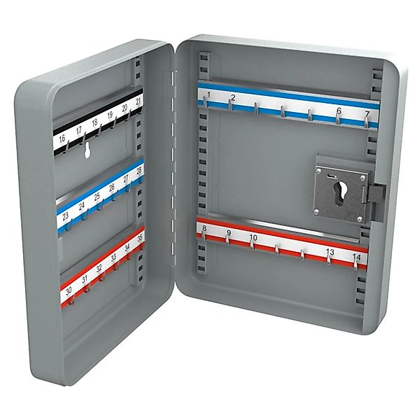 Basi - Schlüsselschrank - SS 100 PZ - Grau - vorgerichtet für Profil-Halbzy günstig online kaufen