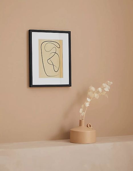 LeGer Home by Lena Gercke Bild "Abstract", Abstrakt, (1 St.), Poster, beige günstig online kaufen