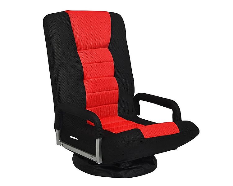 COSTWAY Relaxsessel, Bodensessel mit verstellbarer Rückenlehne,drehbar günstig online kaufen