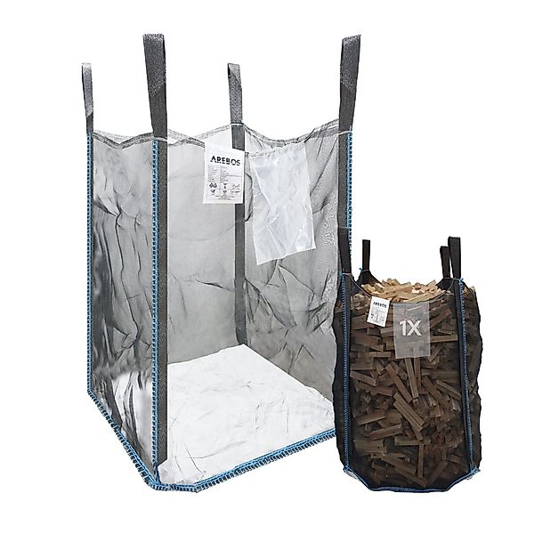 Arebos Kaminholzkorb Premium Holzsack Woodbag Brennholzsack günstig online kaufen