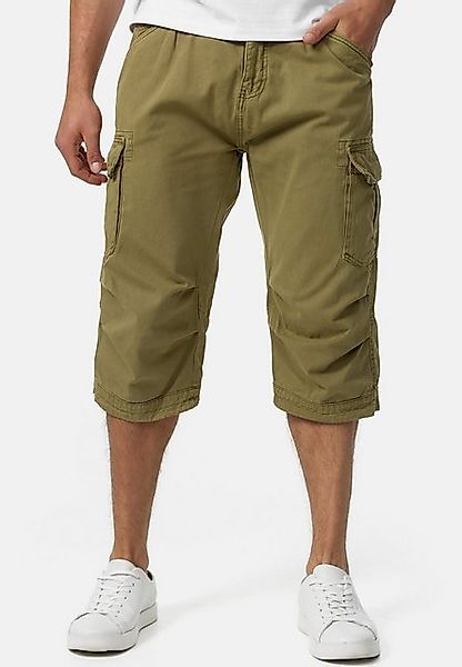 Indicode Cargoshorts Nicolas Check aus einer robusten Materialmischung günstig online kaufen