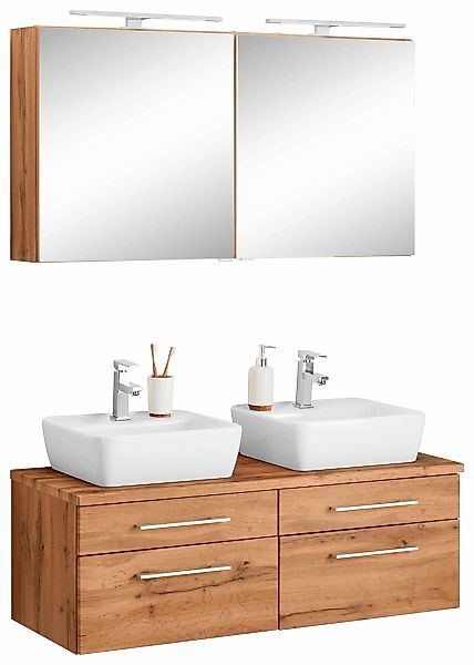 welltime Badmöbel-Set "Davos" 3 Stk. tlg. günstig online kaufen