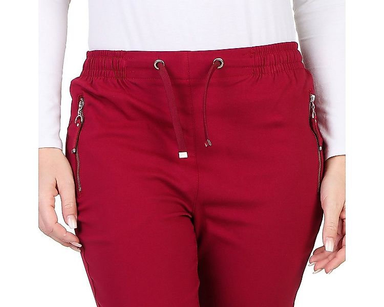 Alica Collection Chinohose Schlupfhose Damen Stretch Hose leichte Sommerhos günstig online kaufen